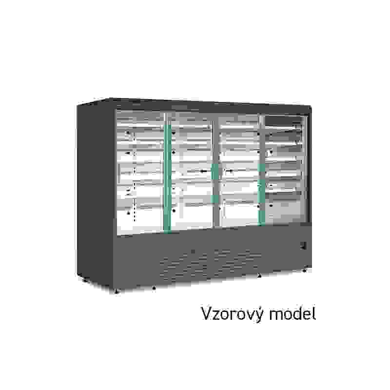 Přístěnná vitrína posuv. dveře bez agregátu Varna 160/80 DP