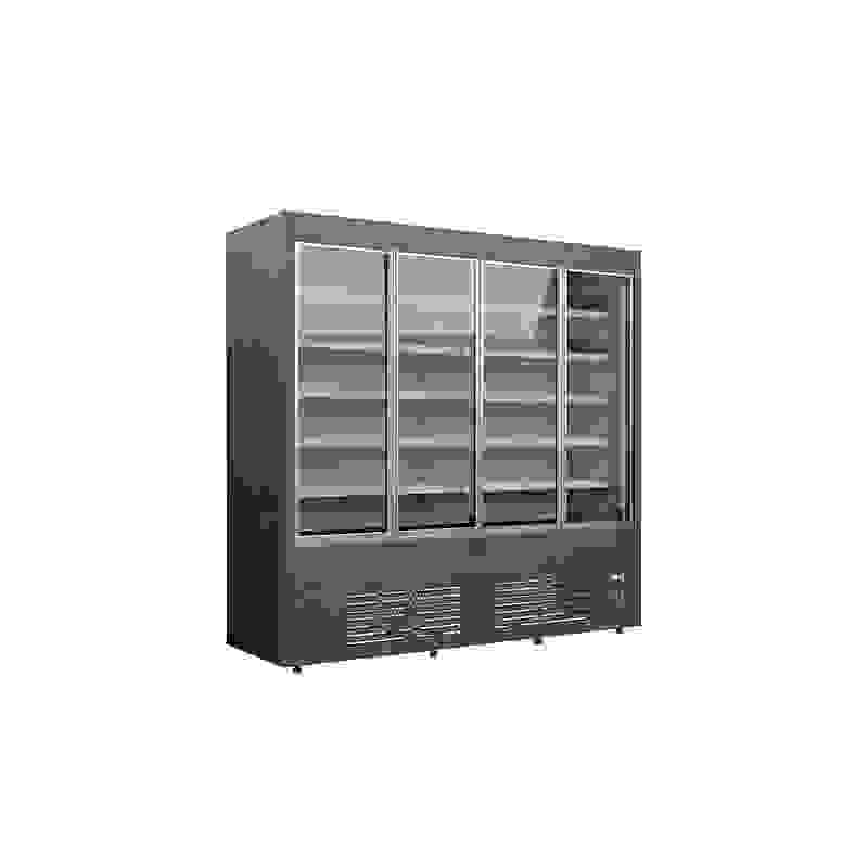 Chladicí vitrína přístěnná, kř. dveře Varna 210/60 DUZ mini
