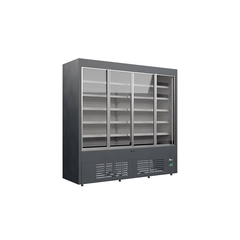 Chladicí vitrína přístěnná, kř. dveře Varna 210/60 DUZ mini